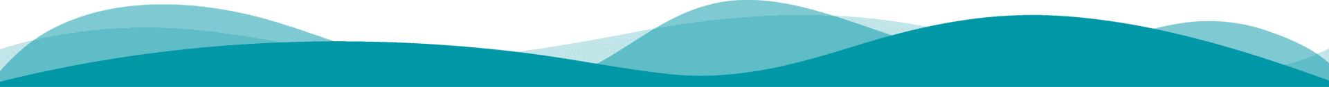 Abstract teal and black wavy banner